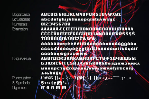 Quartell Variable Font PNG with transparent background - Preview 1