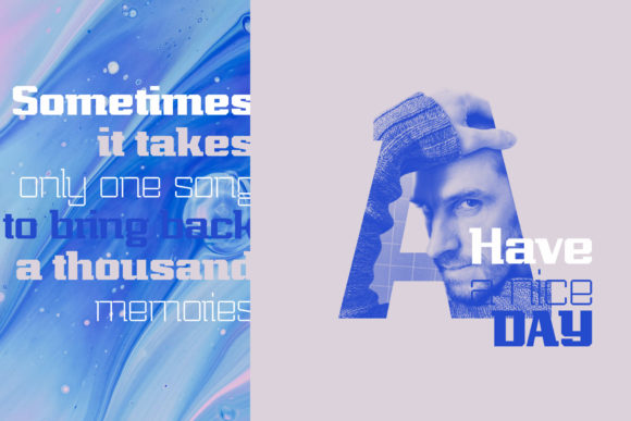 Quartell Variable Font PNG with transparent background - Preview 4