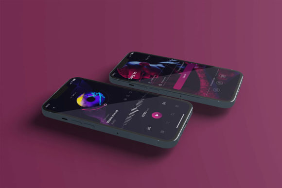 Realistic Phone Mockup Graphic Smartphone - Other By MA-KING_ART