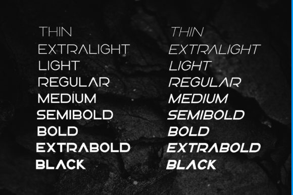 Ricordo Font PNG with transparent background - Preview 1