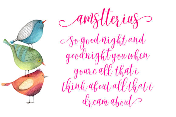 Sarinah Script Font PNG with transparent background - Preview 6