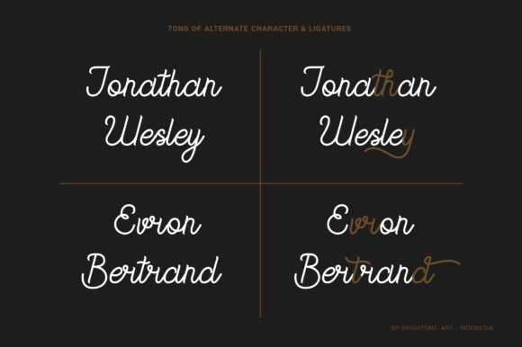 Smooth Bothniar Font PNG with transparent background - Preview 4