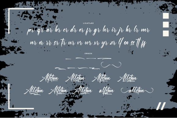 Allston Font - Preview 5