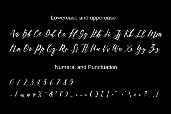 Black Pastel Font - Preview 4