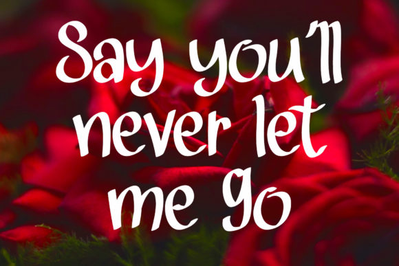 Blessing December Font - Preview 1