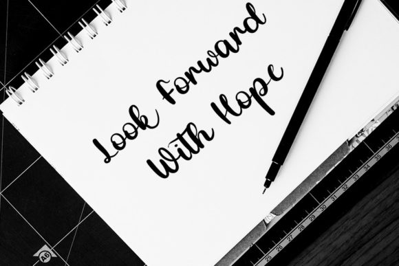 Blue Butterfly Font - Preview 1