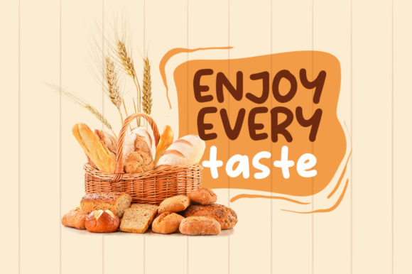 Bread Idol Font - Preview 1