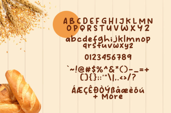 Bread Idol Font - Preview 3