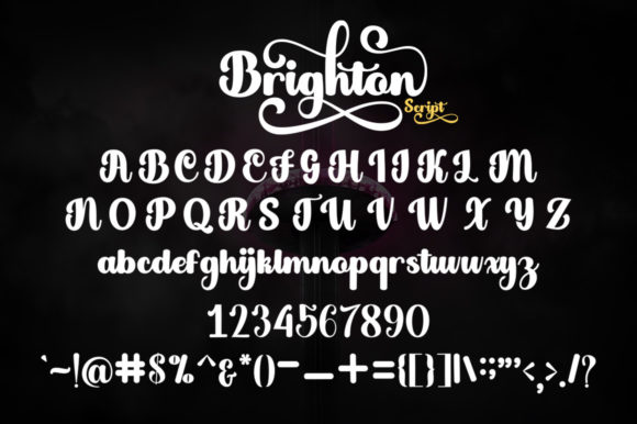 Brighton Script Font - Preview 5