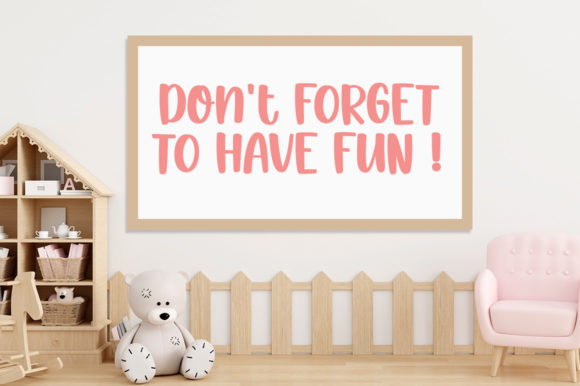 Brownie the Bear Font - Preview 1