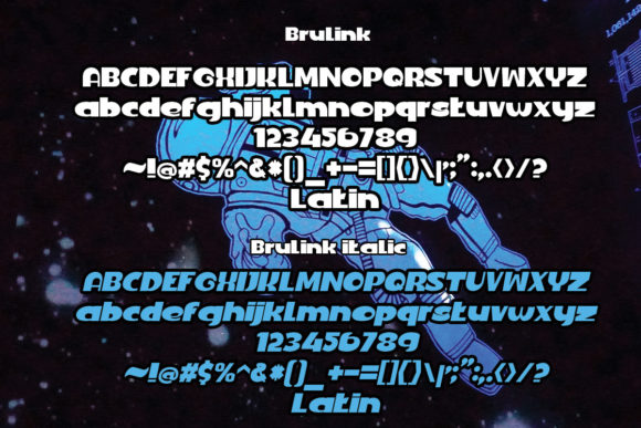 Brulink Font - Preview 1