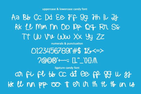 Candy Font - Preview 3