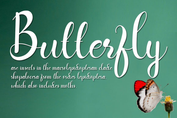 Caterpillar Script Font - Preview 1