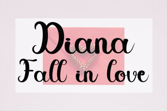 Diana Happy Font PNG with transparent background - Preview 2