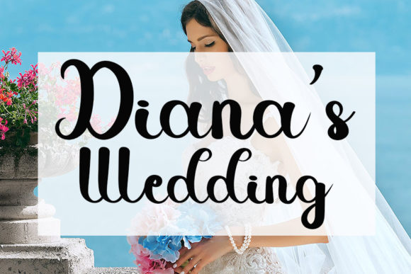 Diana Happy Font PNG with transparent background - Preview 3