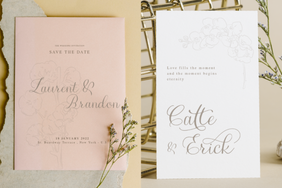 Flawless Valentines Font PNG with transparent background - Preview 4