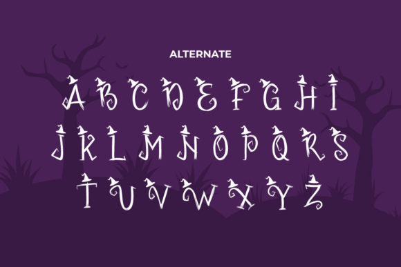 Funny Witches Font - Preview 6
