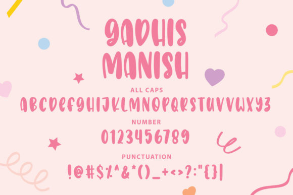 Gadhis Manish Font - Preview 2