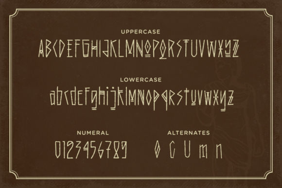 Gerotis Font - Preview 1