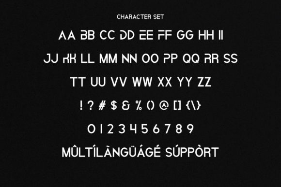 Gravitation Font PNG with transparent background - Preview 2