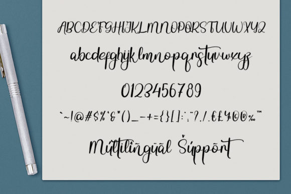 History Matter Font PNG with transparent background - Preview 4