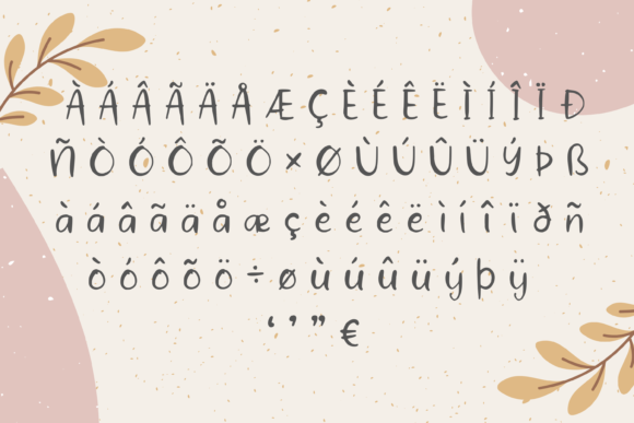 Humbert Font PNG with transparent background - Preview 2