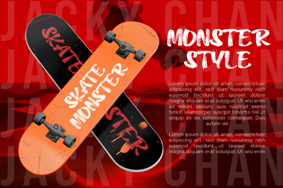 Jacky Chan Font font preview - 3