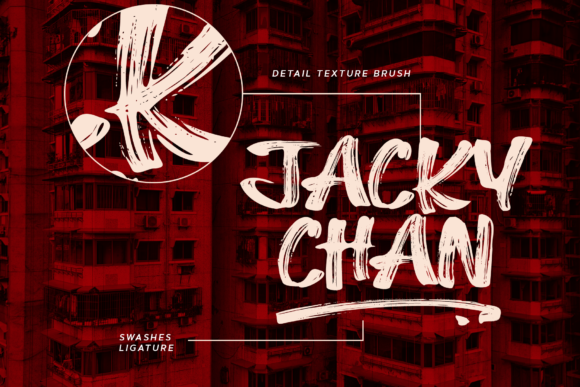 Jacky Chan Font font preview - 4