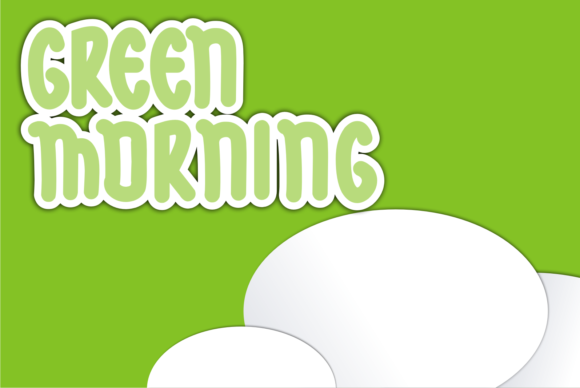 Kharnita Nature Font PNG with transparent background - Preview 2