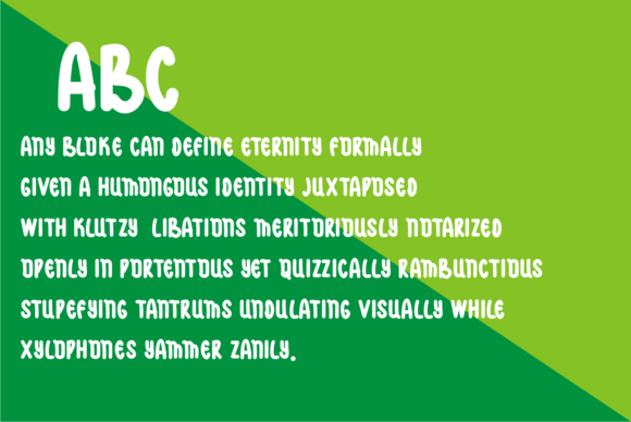 Kharnita Nature Font PNG with transparent background - Preview 3