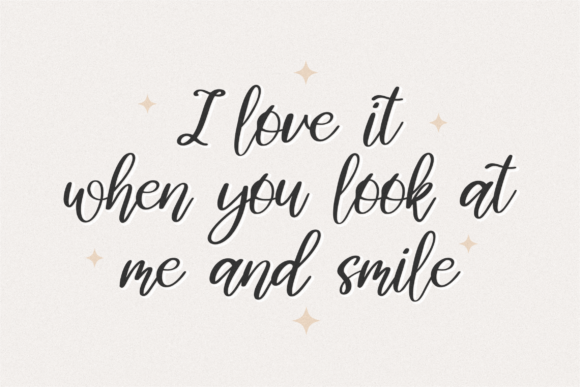 Meanshine Font PNG with transparent background - Preview 2