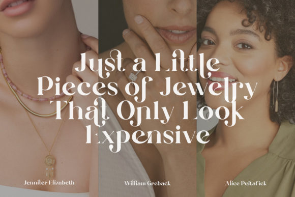 Milkipack Stylish Font PNG with transparent background - Preview 3