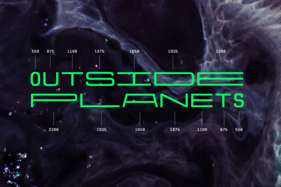 Mostest Mono Spaced Font PNG with transparent background - Preview 1