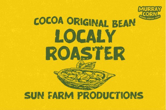 Murray Corn Font PNG with transparent background - Preview 1