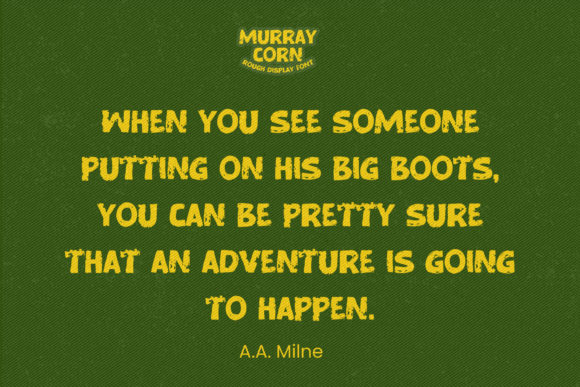 Murray Corn Font PNG with transparent background - Preview 5