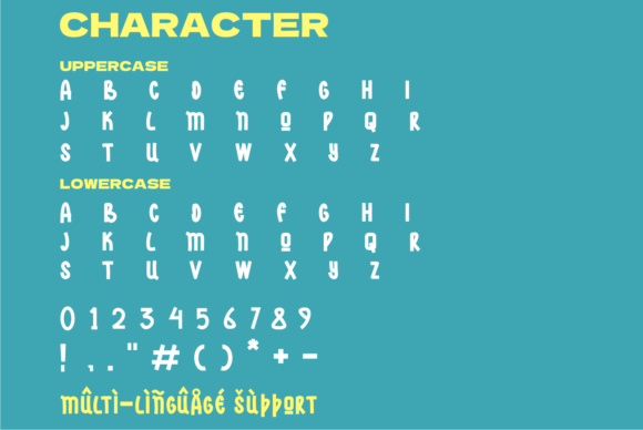 Nolep Erose Font PNG with transparent background - Preview 4