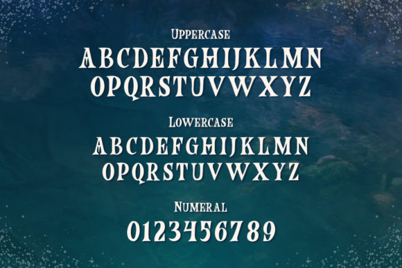 Panikos Font PNG with transparent background - Preview 1