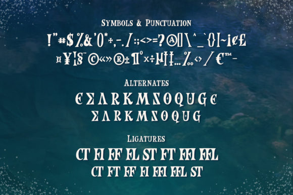 Panikos Font PNG with transparent background - Preview 2