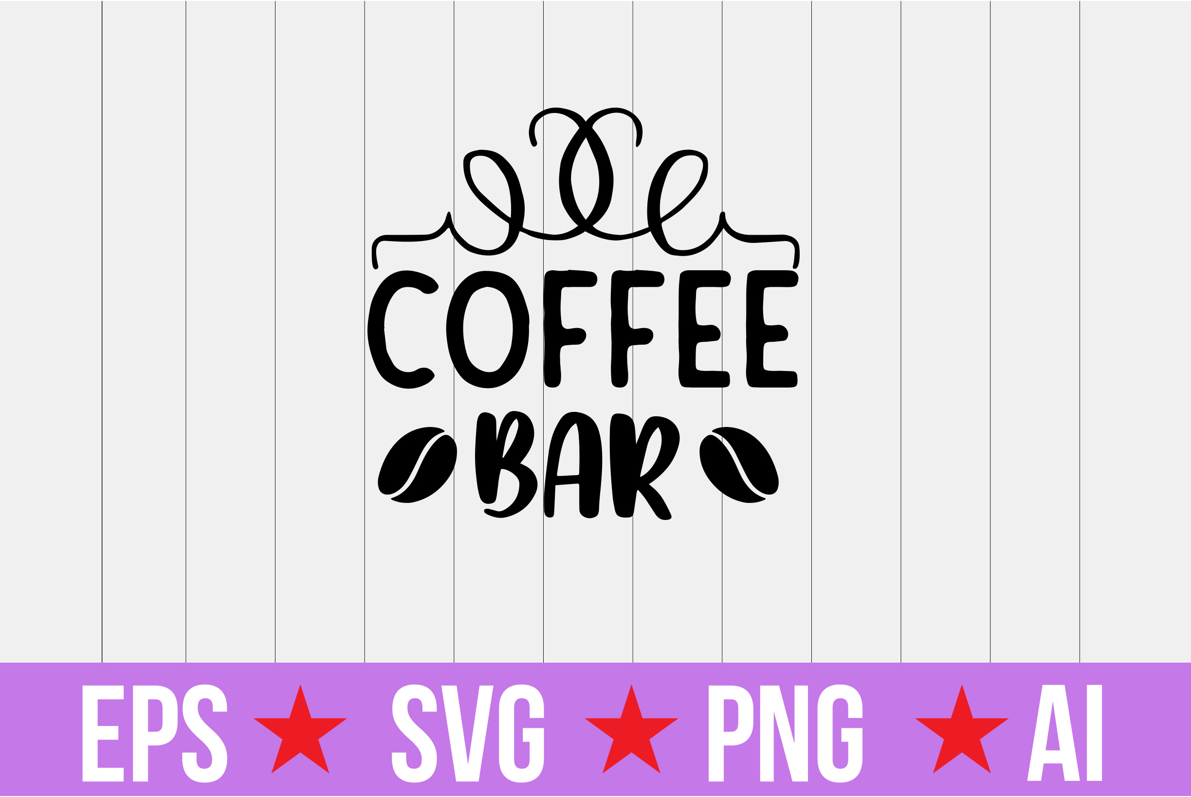 Coffee Bar SVG