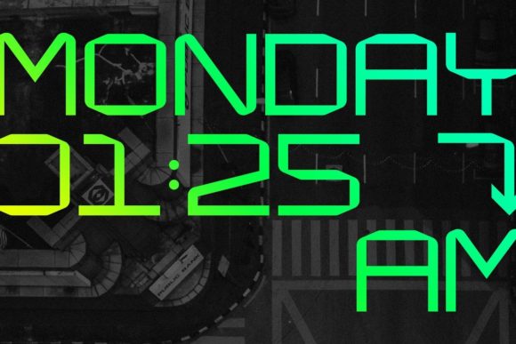 23F Font - Preview 1