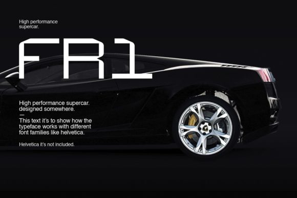23F Font - Preview 5