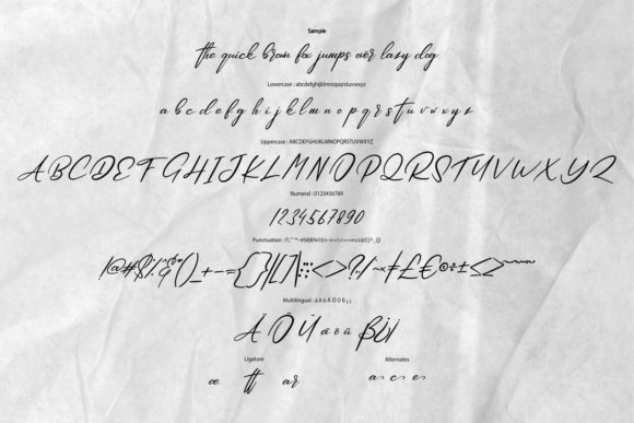 Arsttiorisa Font - Preview 5