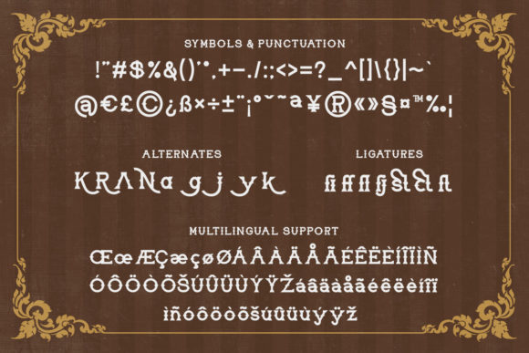 Baker's Dozen Font - Preview 2