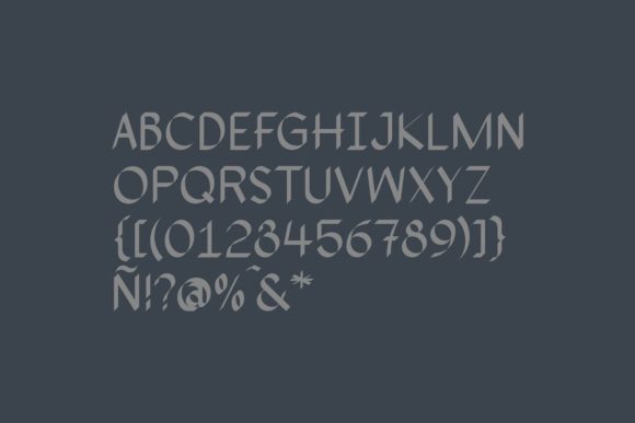 Beast of Guilt Font - Preview 2