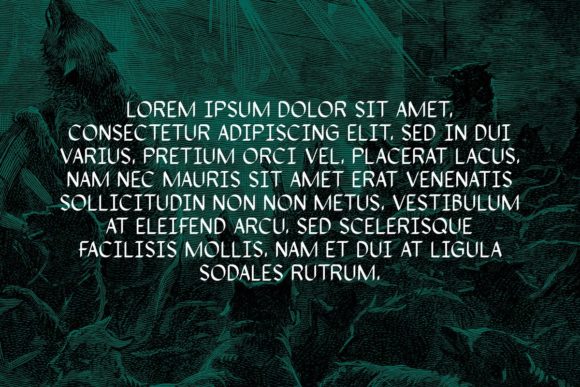 Beast of Guilt Font - Preview 5