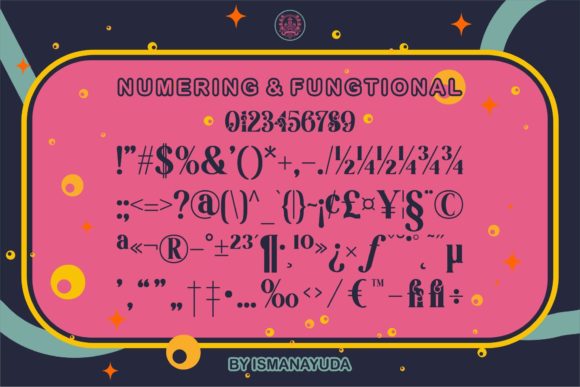 Beauty Megamendung Font - Preview 2