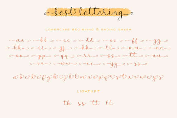 Best Lettering Font - Preview 6