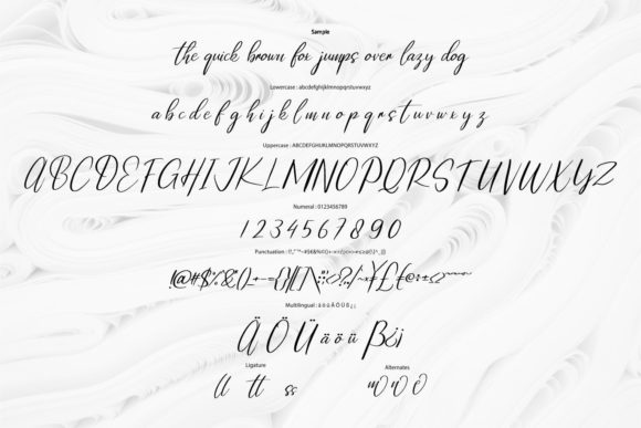 Blossom Font - Preview 5
