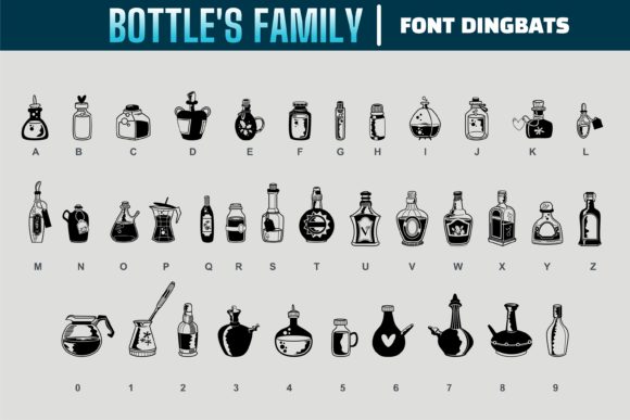 Bottle's Family Font - Preview 1