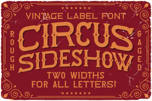 Circus Sideshow Font - Preview 2